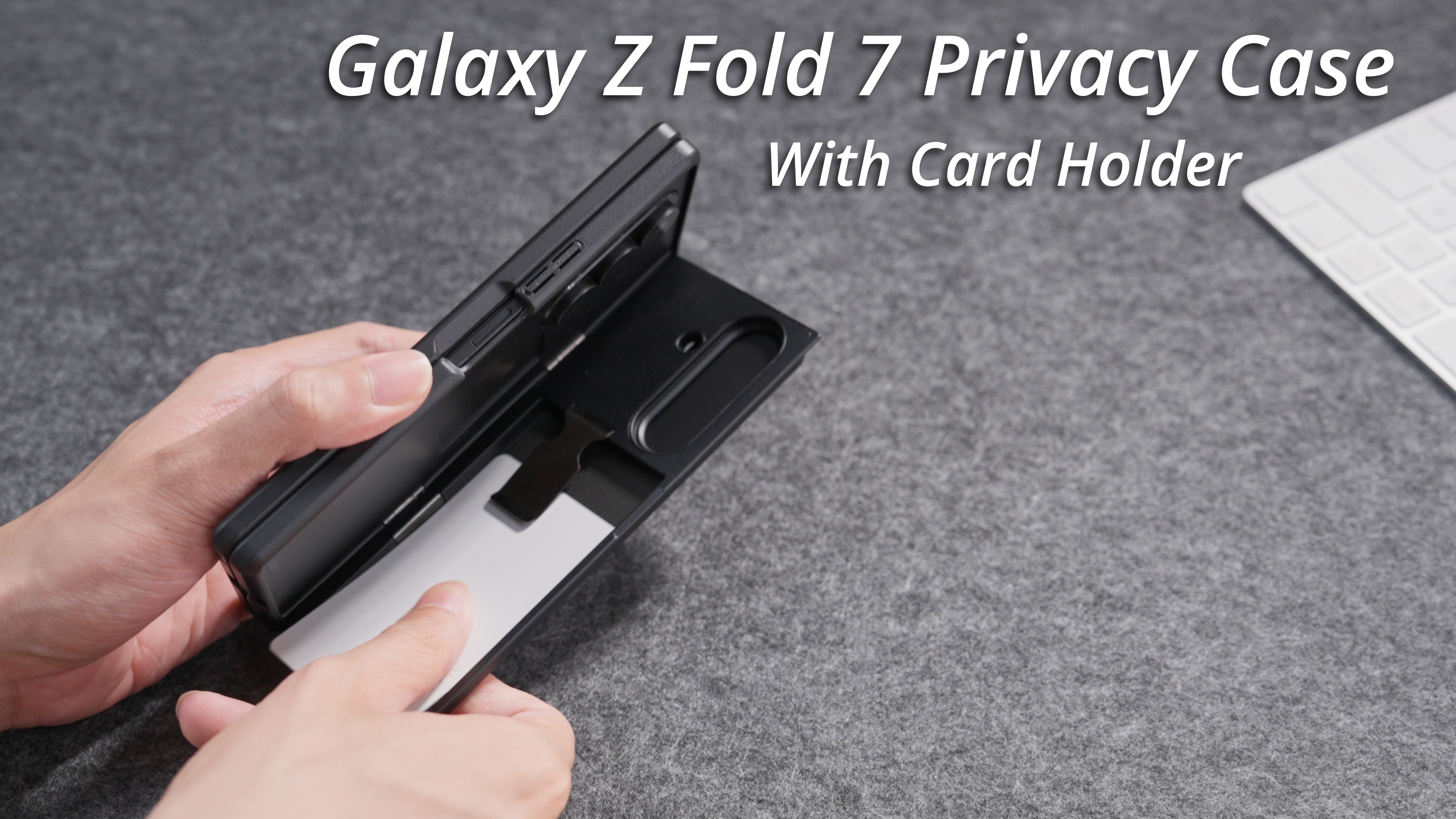 Amazon.com: TONGATE Wallet for Z Fold 7 Case with Privacy Screen